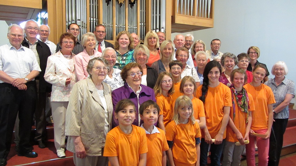 Kinderchor anlässlich des 25-Jährigen Priesterjubiläums